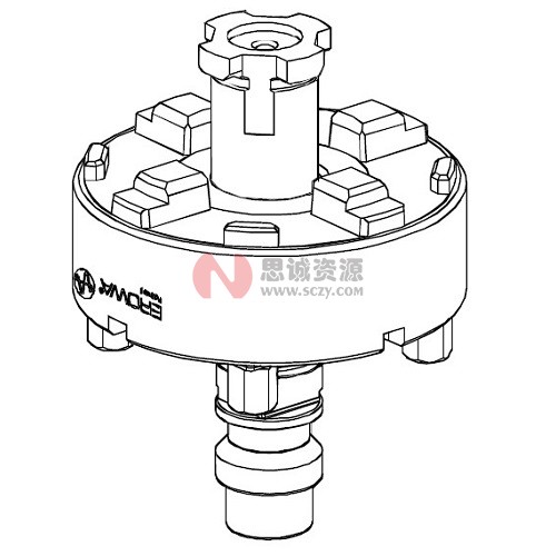 ER-028772 Adapter ITS 50/macro ITS 50~3R轉(zhuǎn)接頭